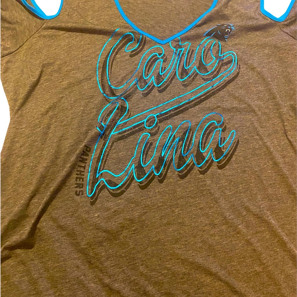 NEW WITH TAGS CAROLINA PANTHERS TOP SIZE 2X